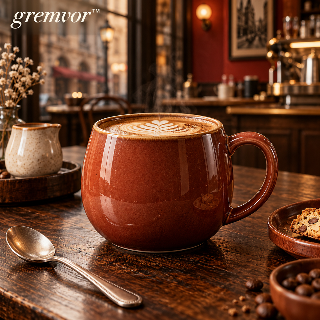 𝒈𝒓𝒆𝒎𝒗𝒐𝒓™ Rounded Ceramic Coffee Mug