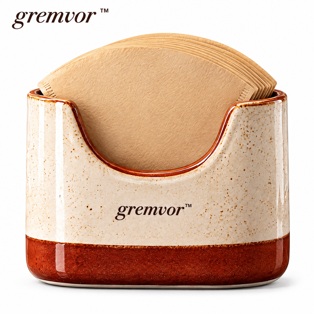 𝒈𝒓𝒆𝒎𝒗𝒐𝒓™ Ceramic Coffee Filter Paper Holder