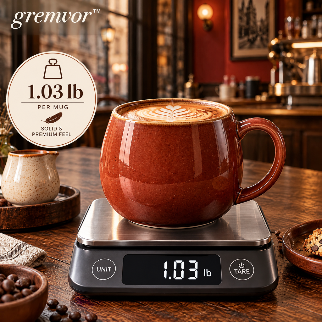 𝒈𝒓𝒆𝒎𝒗𝒐𝒓™ Rounded Ceramic Coffee Mug