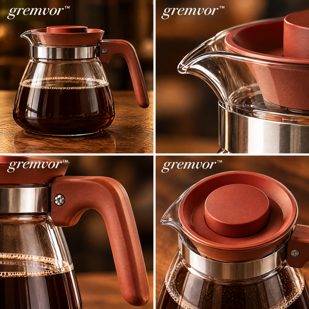 𝒈𝒓𝒆𝒎𝒗𝒐𝒓™ Glass Coffee Server
